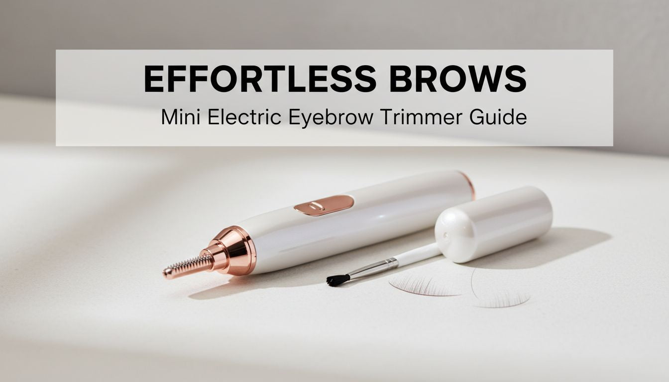 Effortless Brows: Mini Electric Eyebrow Trimmer Guide