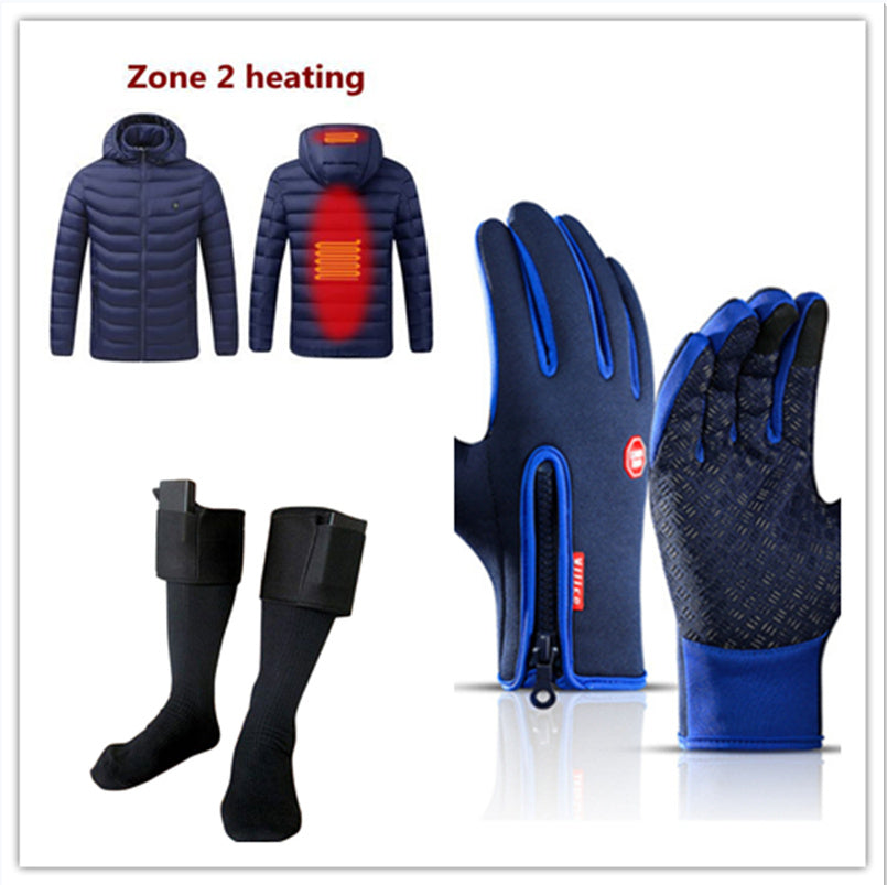 Winter Gloves Touch Screen Riding Motorcycle Sliding Waterproof Sports Gloves With Fleece null