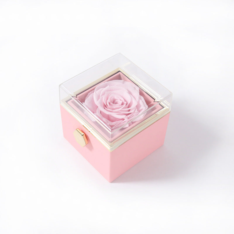 Acrylic Ring Box Valentine's Day Proposal Confession null