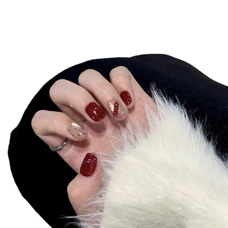 Hand-painted Purely Handmade Wearable Nails