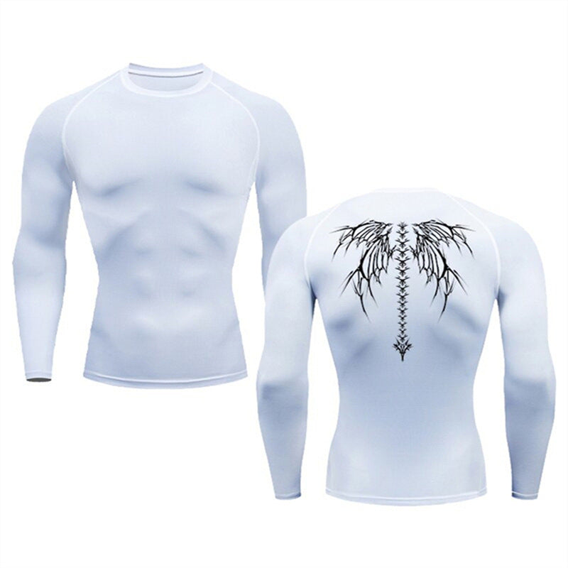 Summer Men's Short-sleeved Fashion Outdoor Casual Printed Quick-drying T-shirt