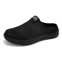 Men's Hollow-out Breathable Hole Muller Shoes Mesh