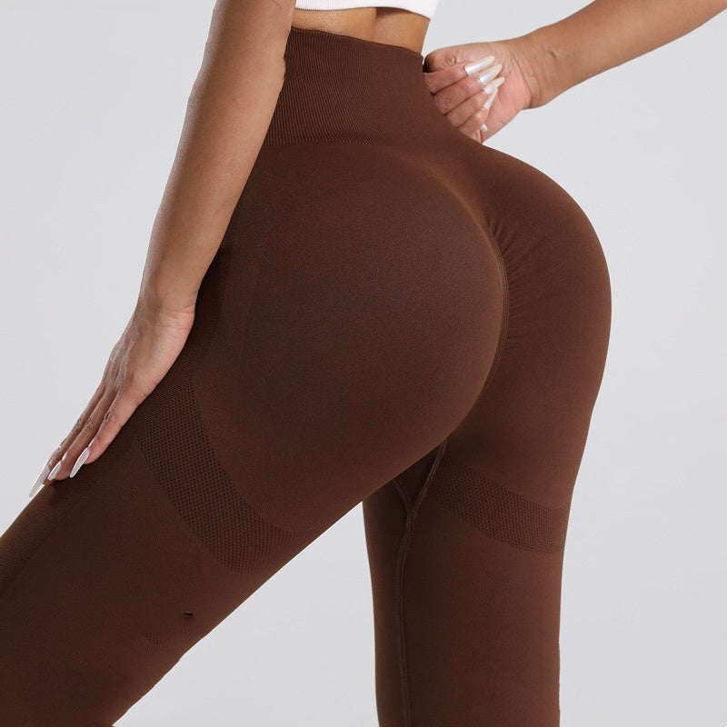 Seamless Sports High Waist Fitness Pants Yoga null