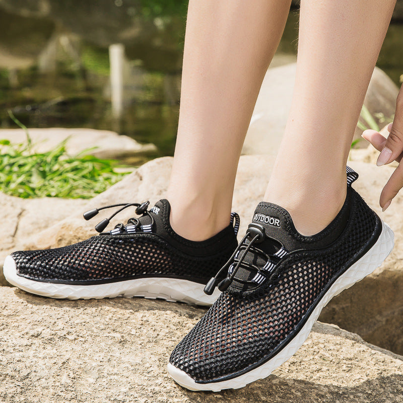 Women's Outdoor Sports Fashion Breathable Mesh Shoes null