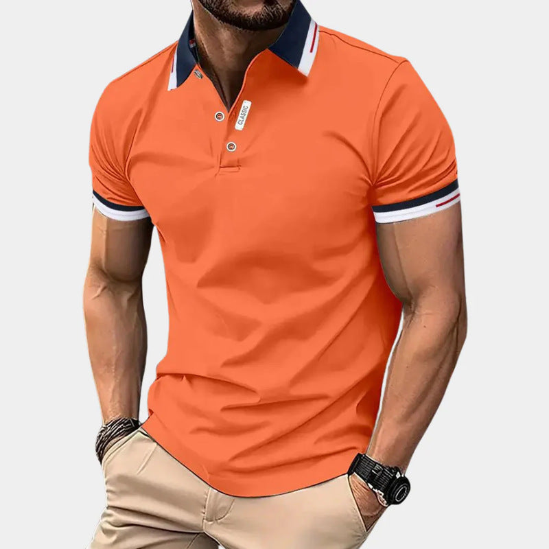Button Men's Casual Polo Shirt
