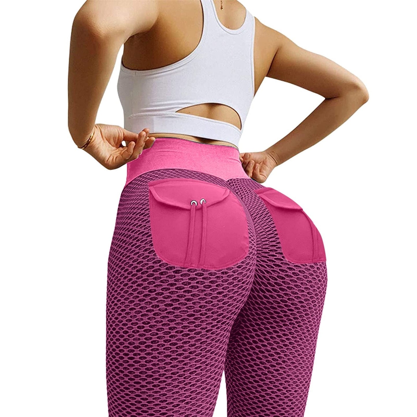 Hiplifting Sports Leggings Peach Hips European And American Fitness Pants null