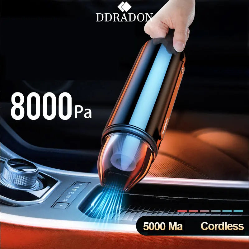 Car Vacuum Cleaner Wireless Rechargeable High-power Powerful Small Mini Portable null