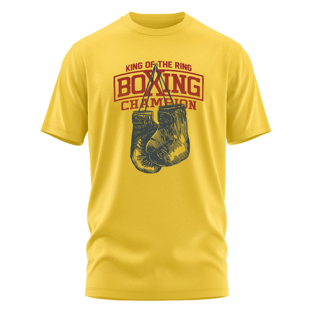 Boxing Printed T-shirt For Men And Women