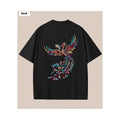Cotton Short-sleeved T-shirt Men's Embroidery Loose