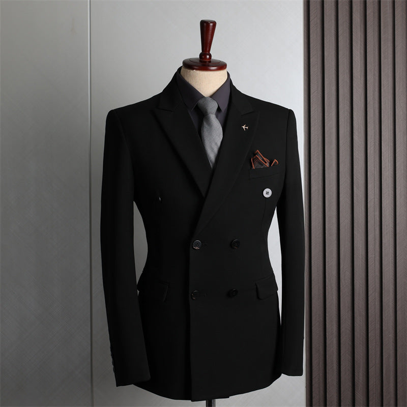 Double Row Suit Men's Fashion null