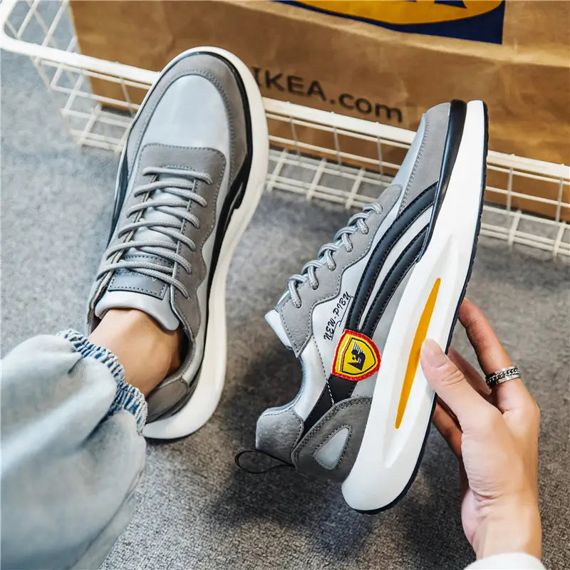Men’s Fleece Sports Casual Cotton Shoes