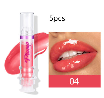 New Tube Lip Rich Lip Color Slightly Spicy Lip Honey Lip Glass Mirror Face Lip Mirror Liquid Lipstick null