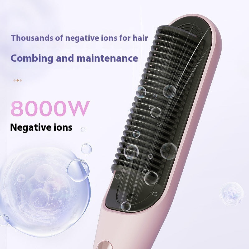 Household Hair Straightener LCD Display Multi-gear Temperature Adjustment Hair Curler null