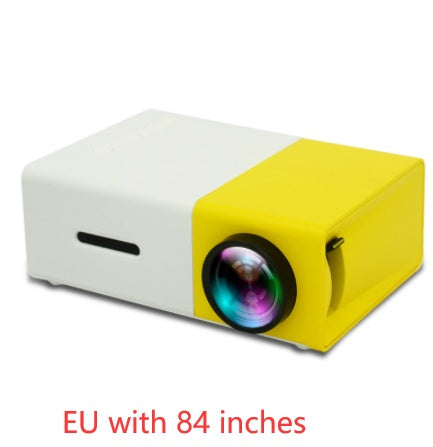 Portable Projector 3D Hd Led Home Theater Cinema HDMI-compatible Usb Audio Projector Yg300 Mini Projector null