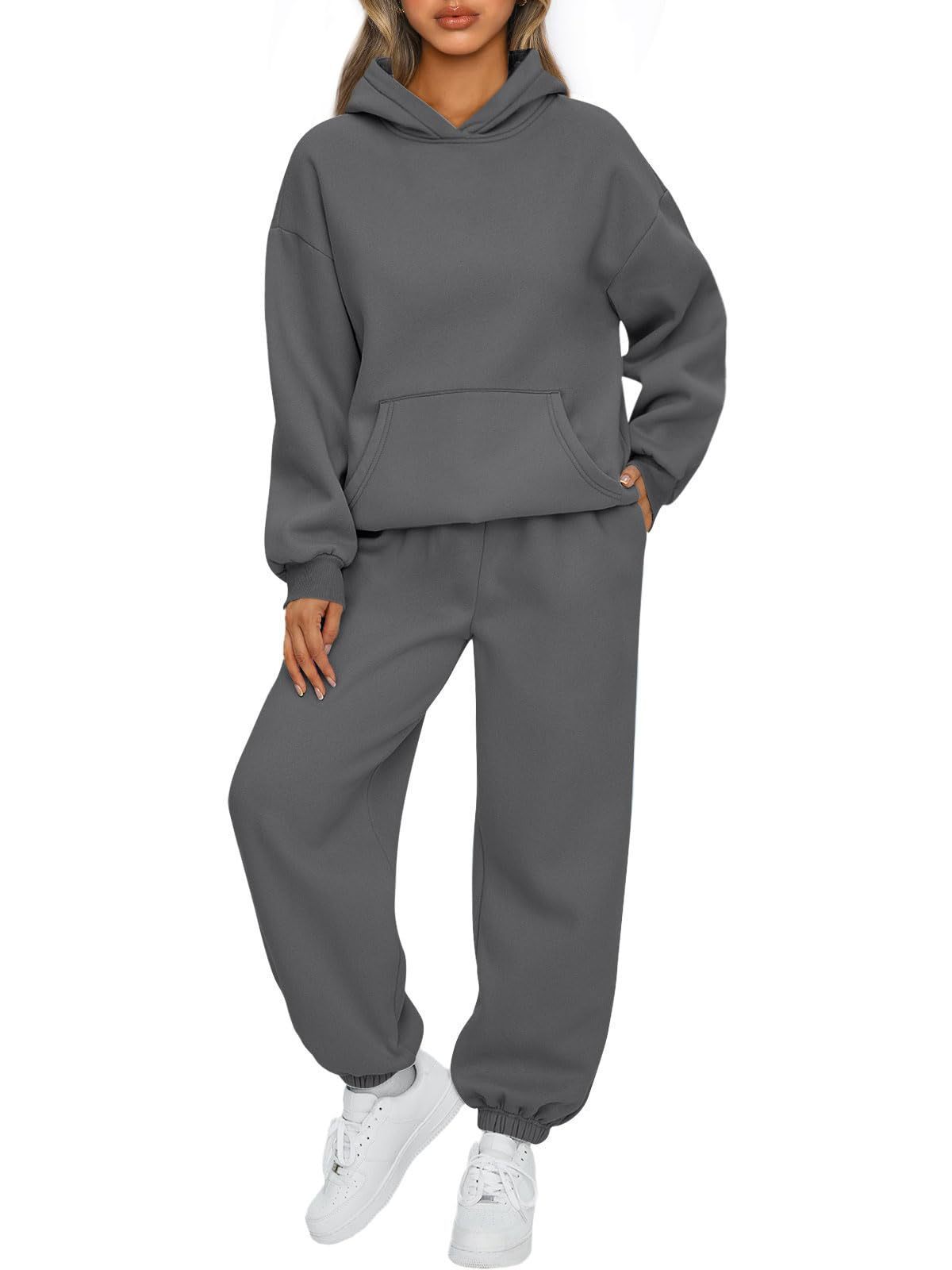 Autumn And Winter New Women's Casual Hooded Sportswear Long Pajama Set null