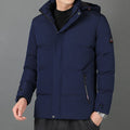 Men's Fashion Individual Casual Hooded Cotton Jacket