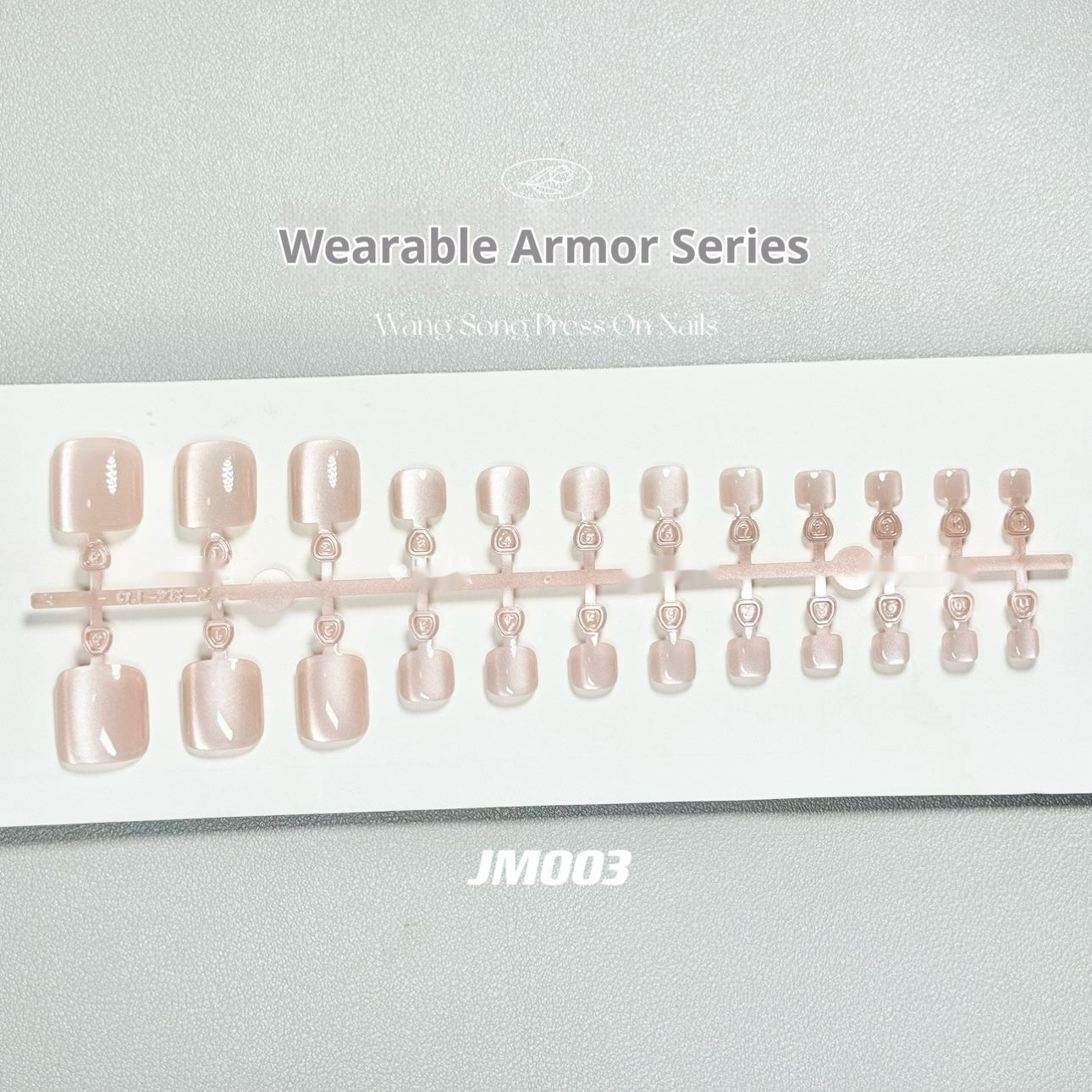 Internet Celebrity Micro Glass Bead Cat's Eye Toe Nail Wear Nail