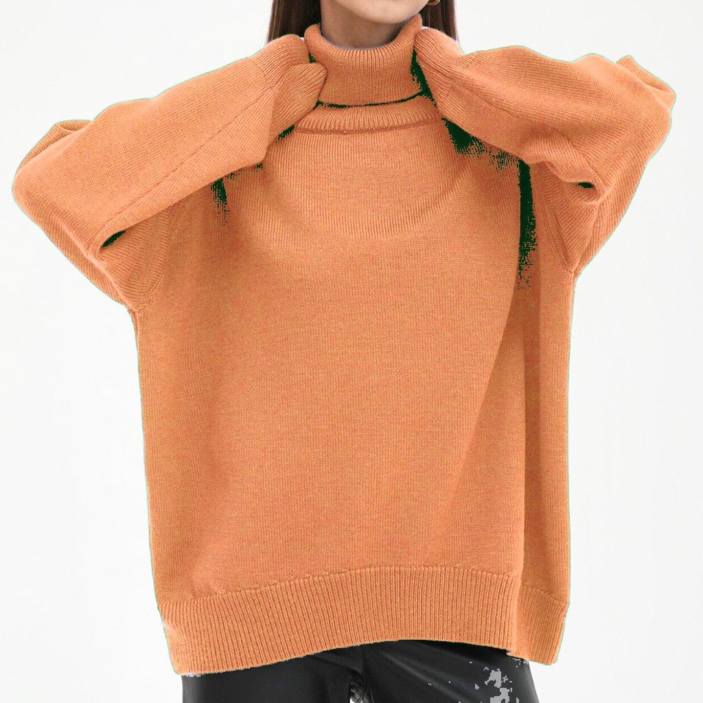 European And American Autumn And Winter Loose Knitwear All-match Classic Sweater null