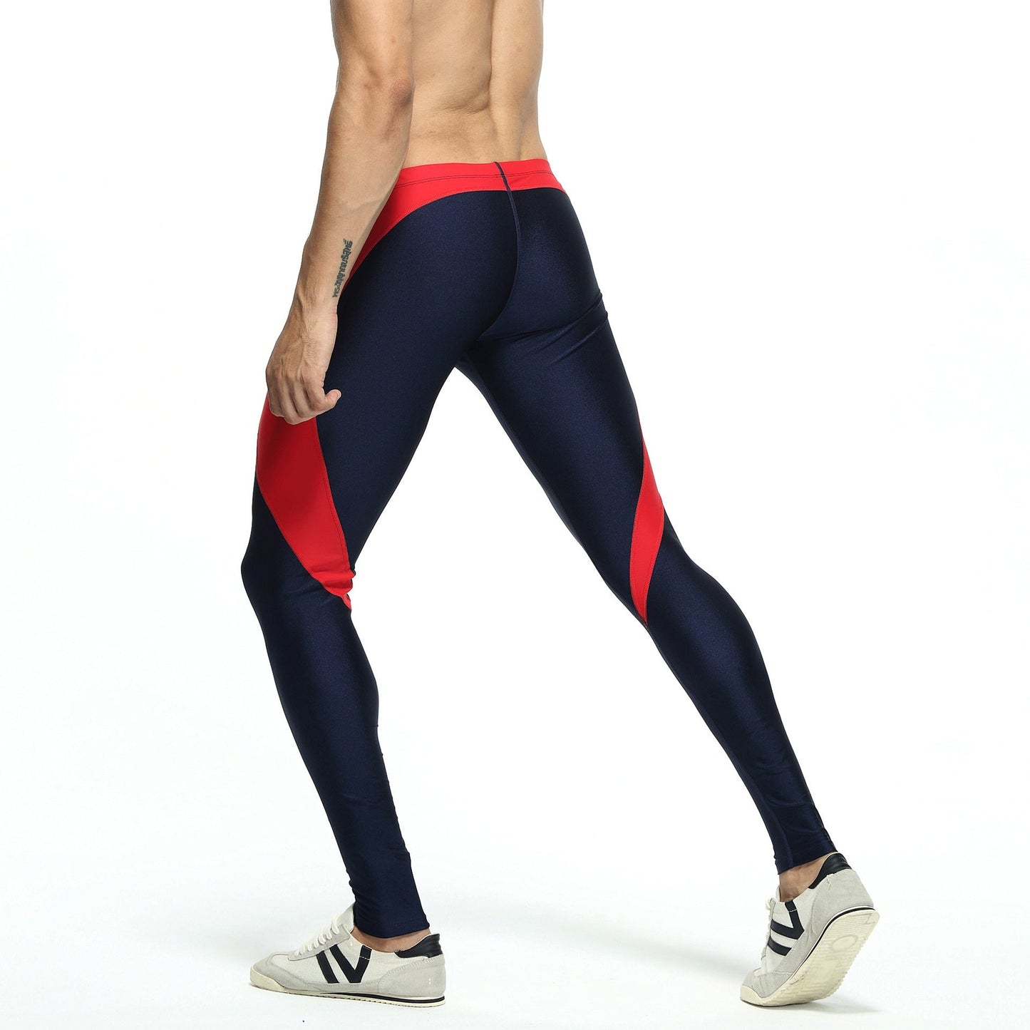 Nylon Men's Gym Pants Ninth null