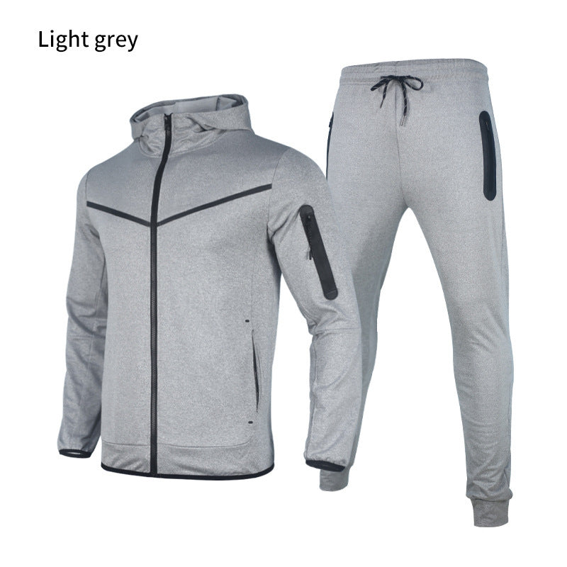 Hooded Sports Leisure Suit Men's Suit
