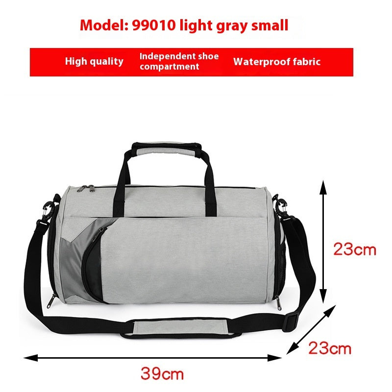 Men's Portable Color Blocked Travel Crossbody Bag null