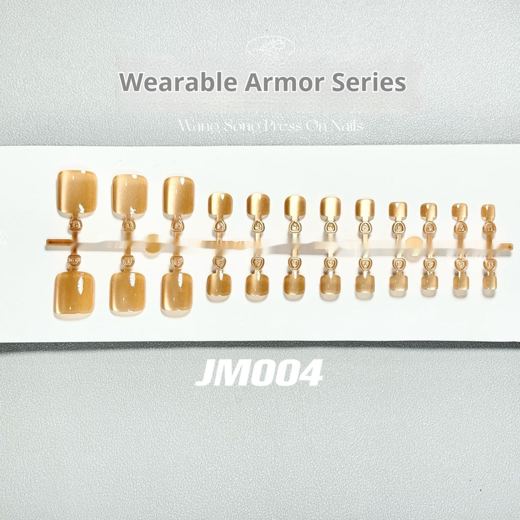 Toenail 004 Gou Snow Trace Internet Celebrity Micro Glass Bead Cat