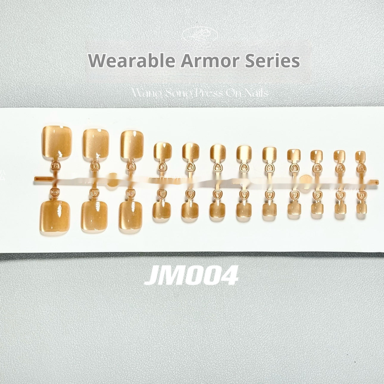 Toenail 004 Gou Snow Trace Internet Celebrity Micro Glass Bead Cat