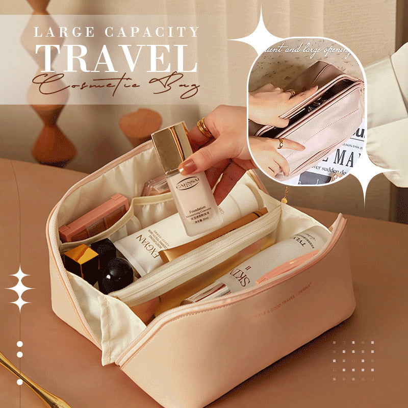 Travel Cosmetic Bag Large Capacity Multifunction Travel Cosmetic Bag Women Toiletries Organizer Female Storage Make Up Case Tool null