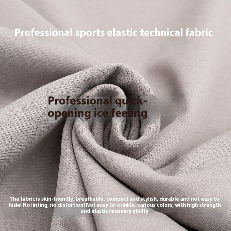 Antibacterial Heat Free Breathable Quick Drying Short Sleeves