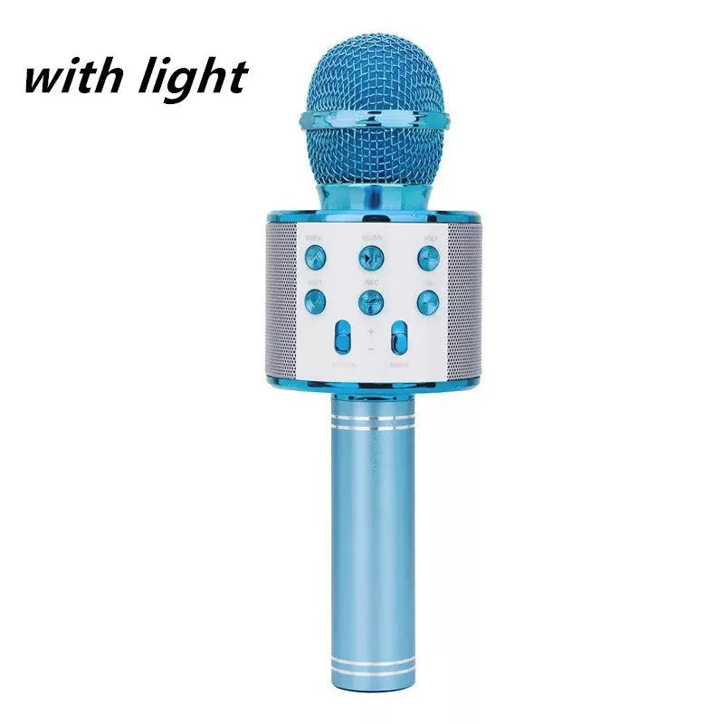 Wireless Microphone Portable Bluetooth Mini Home Ktv For Music Playing Singing Speaker Player null