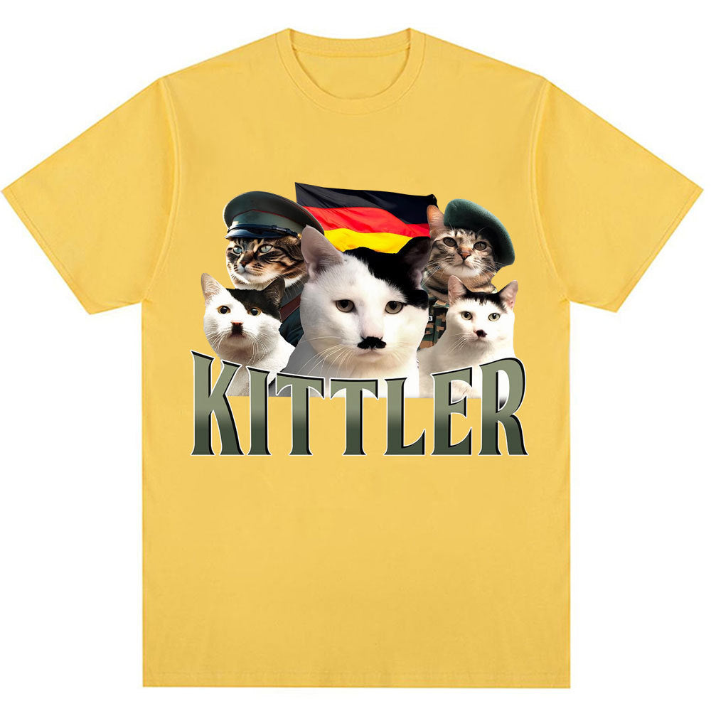 Fuuny Kittler Hilarious Cat Meme T Shirts Men