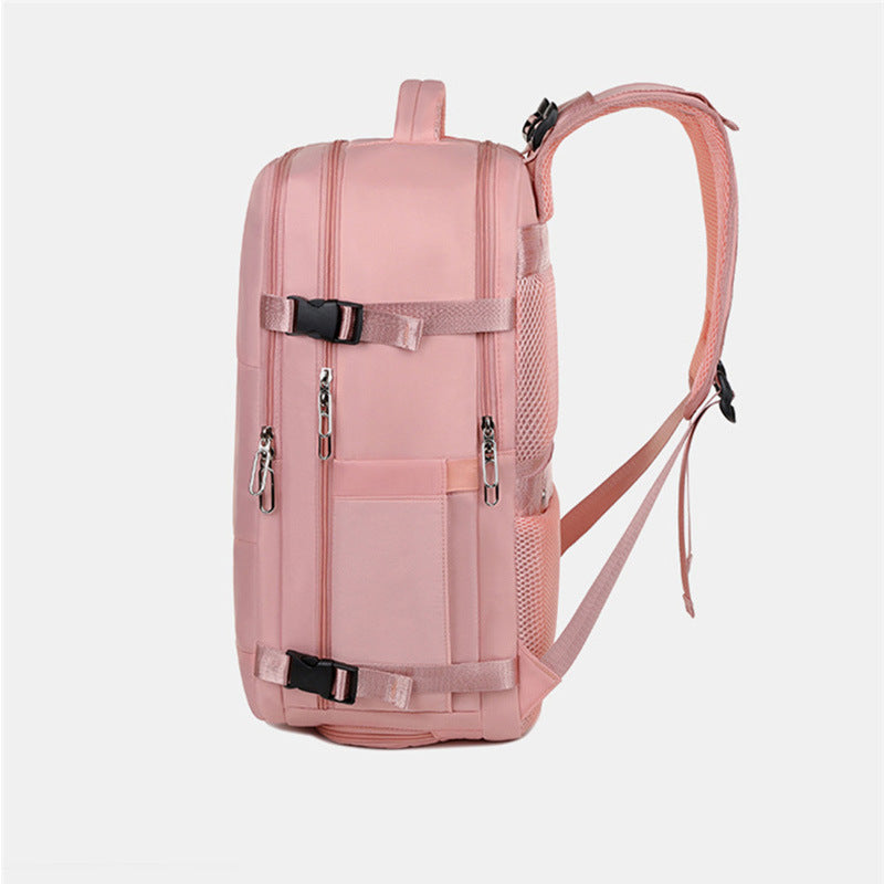 New Travel Backpack Female Large-capacity Dry And Wet Luggage Travel Bags Computer Backpack College Students Bag null