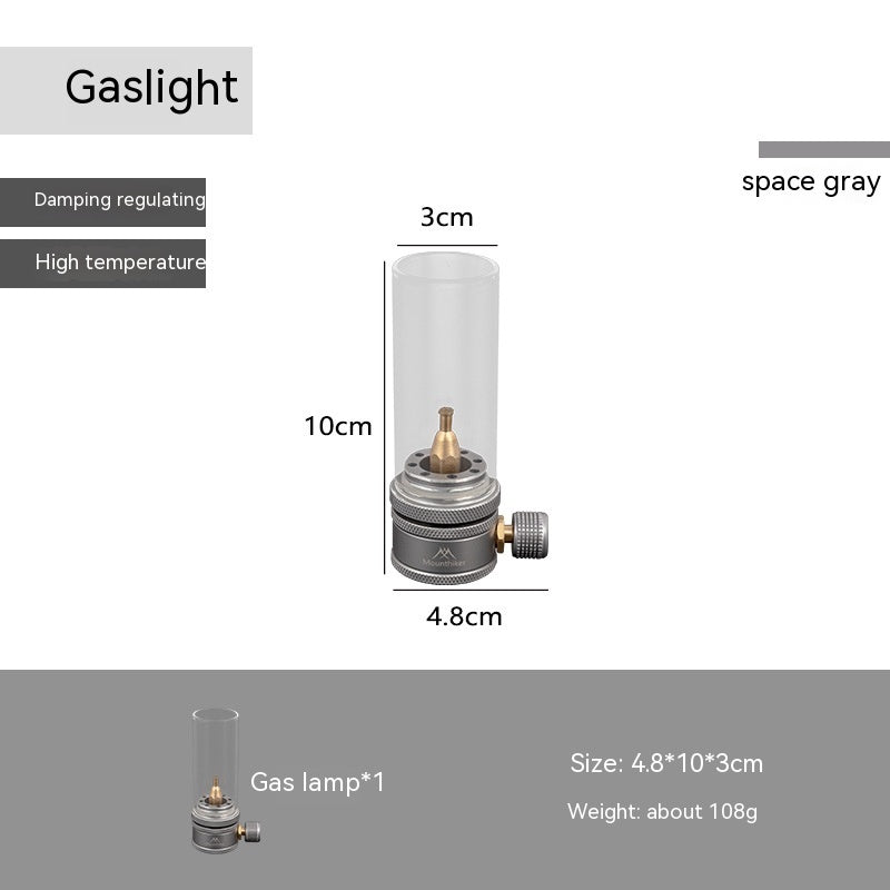 Gas Lamp Outdoor Camping Lighting Candlestick Candle Light null