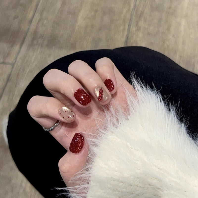 Hand-painted Purely Handmade Wearable Nails