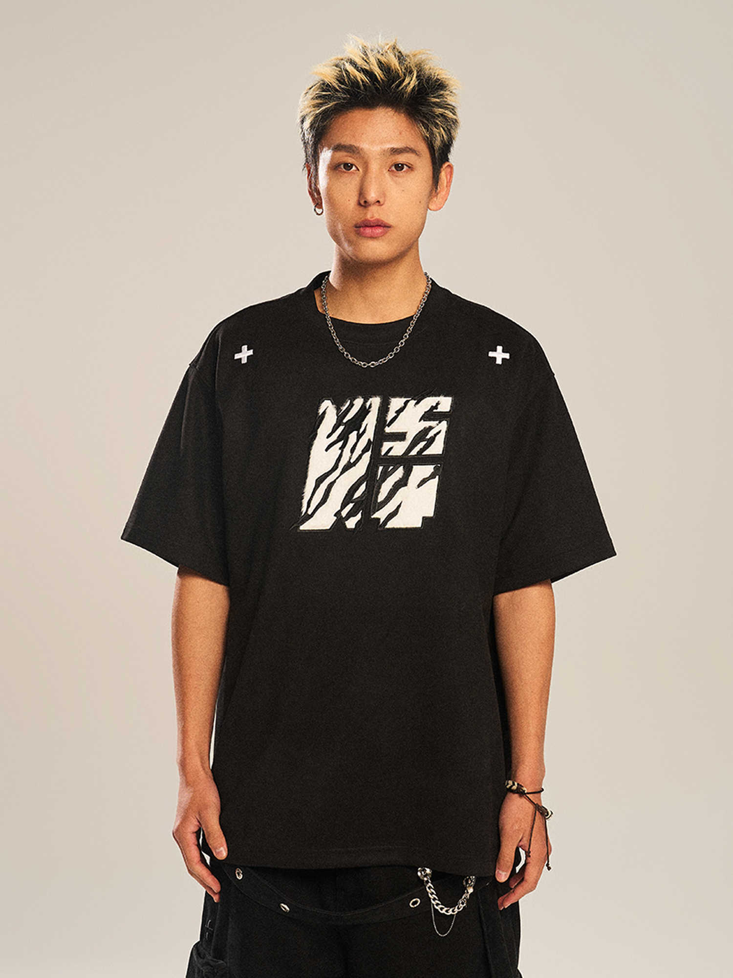 Retro Easy Matching Loose Couple Short Sleeve T-shirt