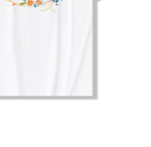 Icing On The Cake Light-changing Embroidery Round Neck Loose Top