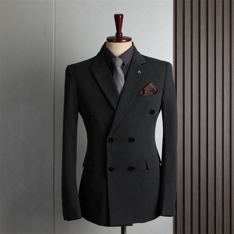 Double Row Suit Men's Fashion null