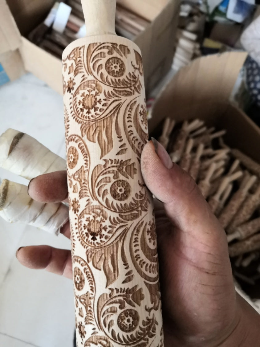 Rolling Pin Christmas Embossing null