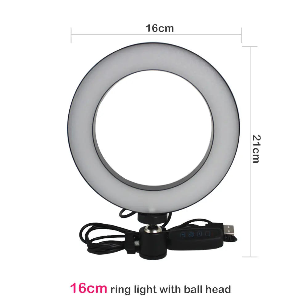 Compatible with Apple, Tripod Fill Light Live Bracket Beauty Light Set Ring Light null