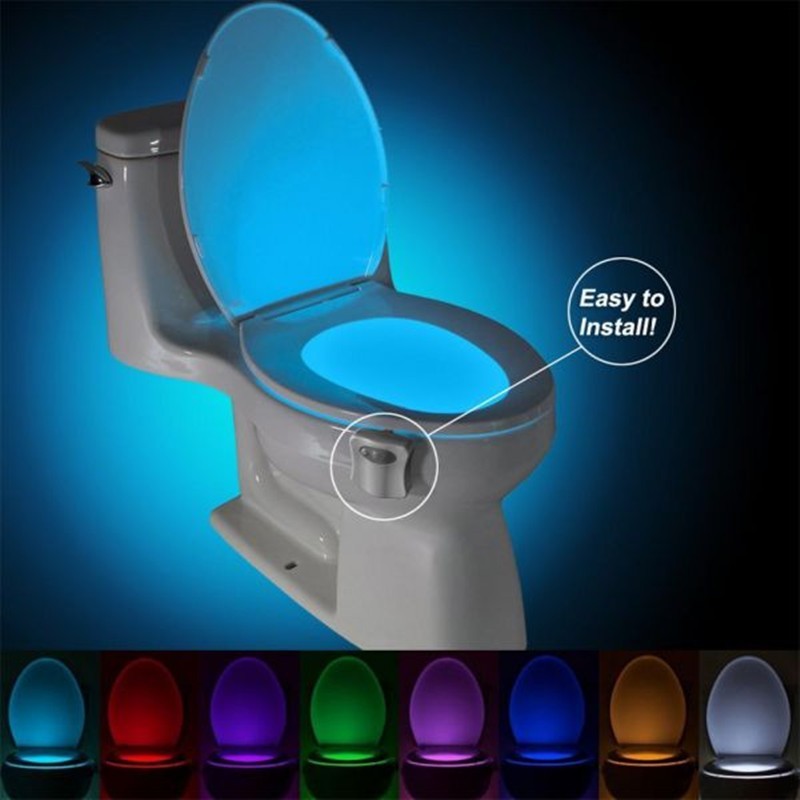 Toilet Induction LED Night Light null