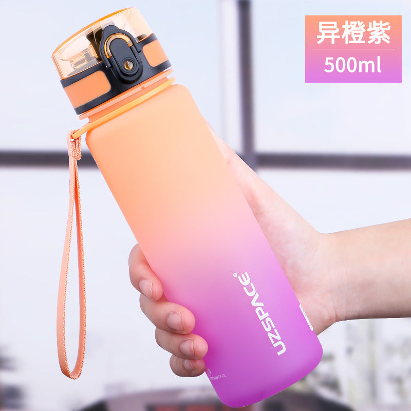 Outdoor Portable Large Capacity Sports And Fitness Water Bottle null