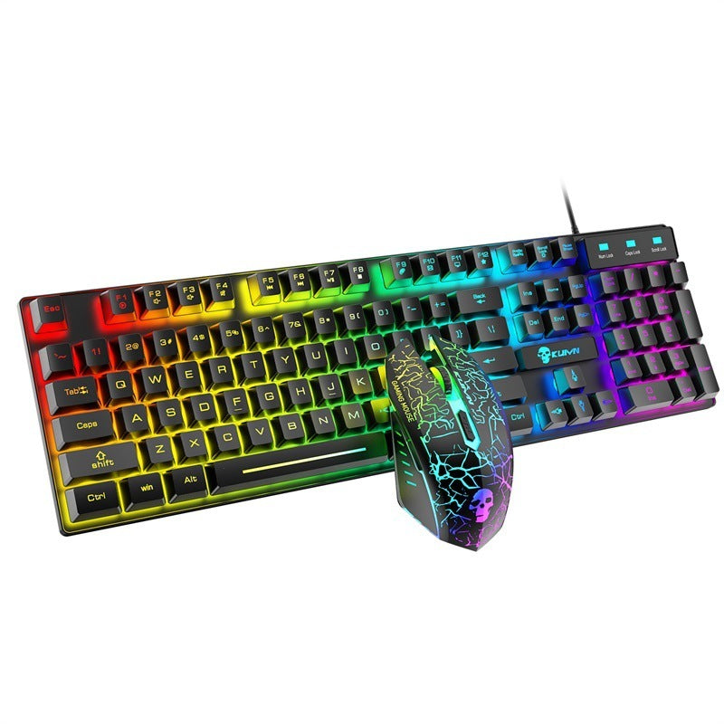 Kuiying T6RGB Luminous Keyboard And Mouse Set null