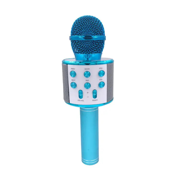 Wireless Microphone Portable Bluetooth Mini Home Ktv For Music Playing Singing Speaker Player null