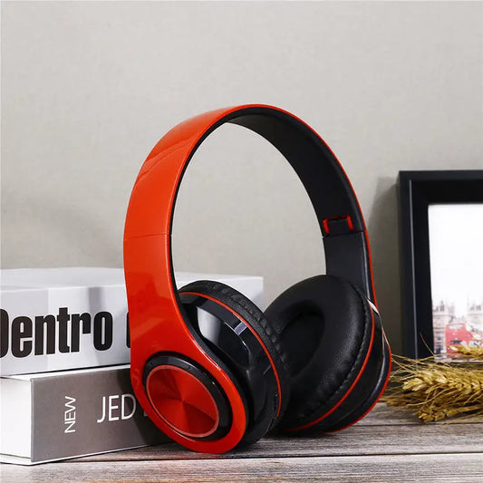 Portable Wireless Headphones Strong Bass Bluetooth Headset Noise Cancelling Bluetooth Earphones null