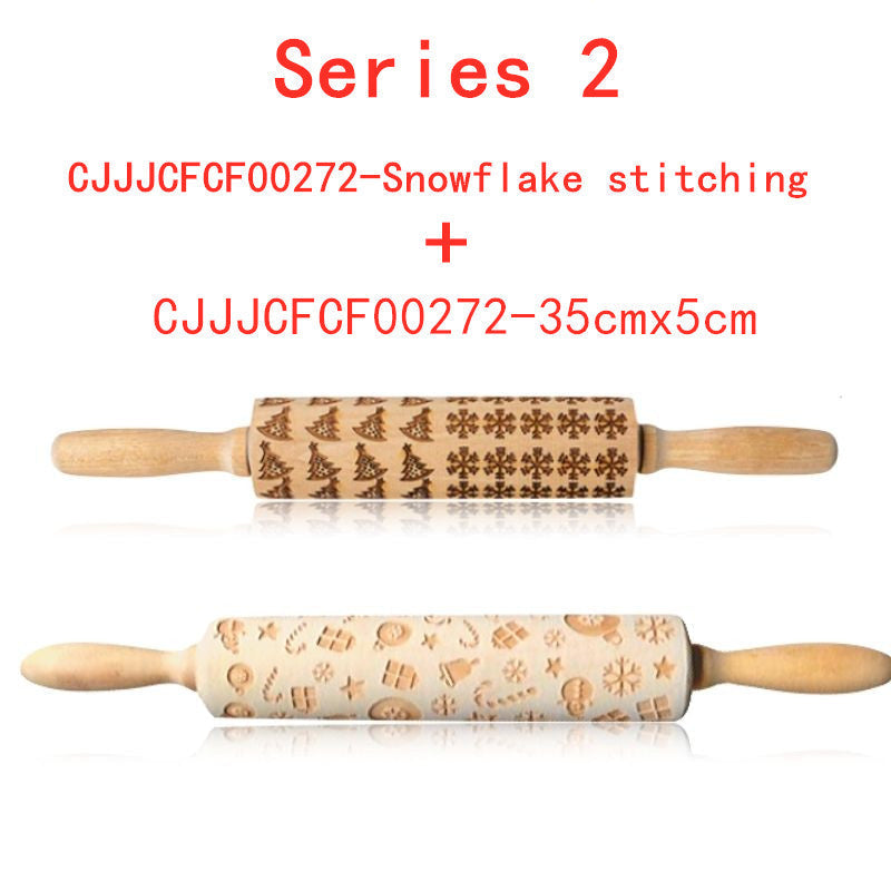 Rolling Pin Christmas Embossing null