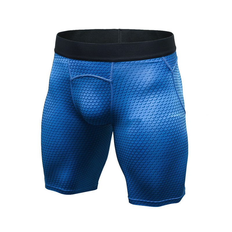 Men's Compression Muscle Gym Shorts null