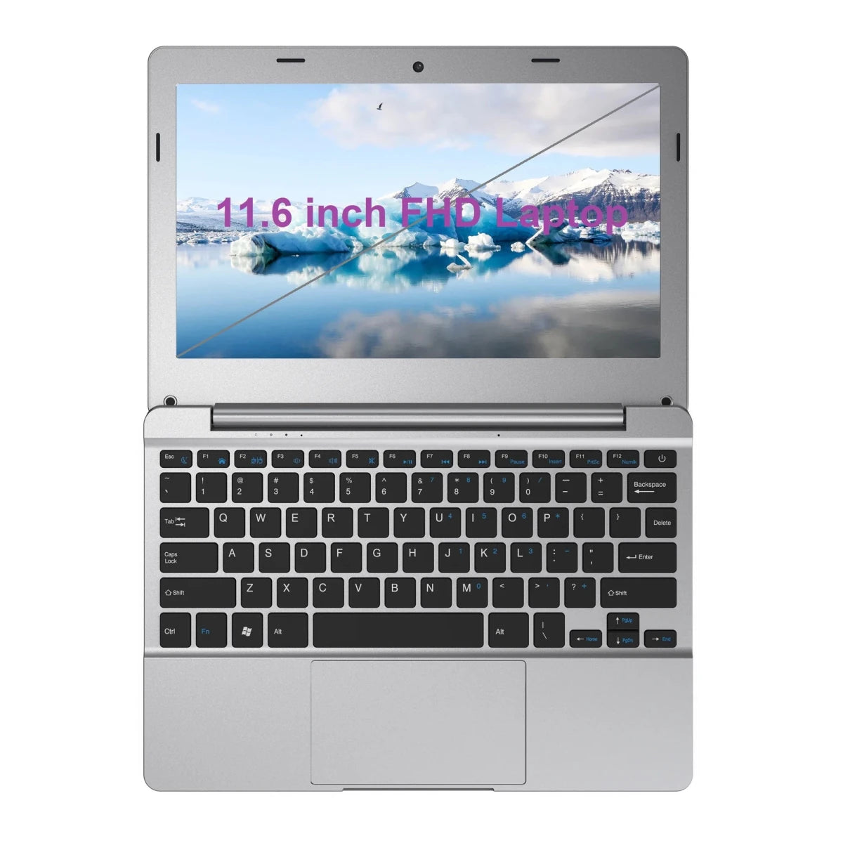 11.6" FHD Laptop, Intel J4105, 8GB RAM, 64GB EMMC, Win10 Pro, USB 3.1, Type - C, HDMI, WiFi, 5000mAh, OEM Support for Resellers Gray 11.6" FHD Laptop, Intel J4105, 8GB RAM, 64GB EMMC, Win10 Pro, USB 3.1, Type - C, HDMI, WiFi, 5000mAh, OEM Support for Resellers - shop_name