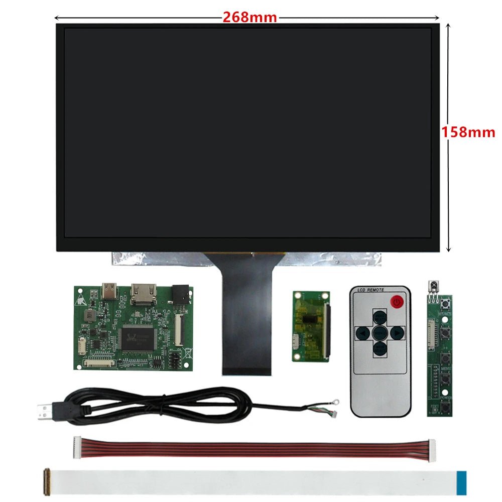 11.6 - Inch Portable Kit Touchscreen Monitor HD HDMI/USB - C Display With Multi - Touch Support For PC, Raspberry Pi,Dev Boards 1366x768 11.6 - Inch Portable Kit Touchscreen Monitor HD HDMI/USB - C Display With Multi - Touch Support For PC, Raspberry Pi,Dev Boards - shop_name