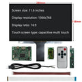 11.6 - Inch Portable Kit Touchscreen Monitor HD HDMI/USB - C Display With Multi - Touch Support For PC, Raspberry Pi,Dev Boards 1366x768 11.6 - Inch Portable Kit Touchscreen Monitor HD HDMI/USB - C Display With Multi - Touch Support For PC, Raspberry Pi,Dev Boards - shop_name