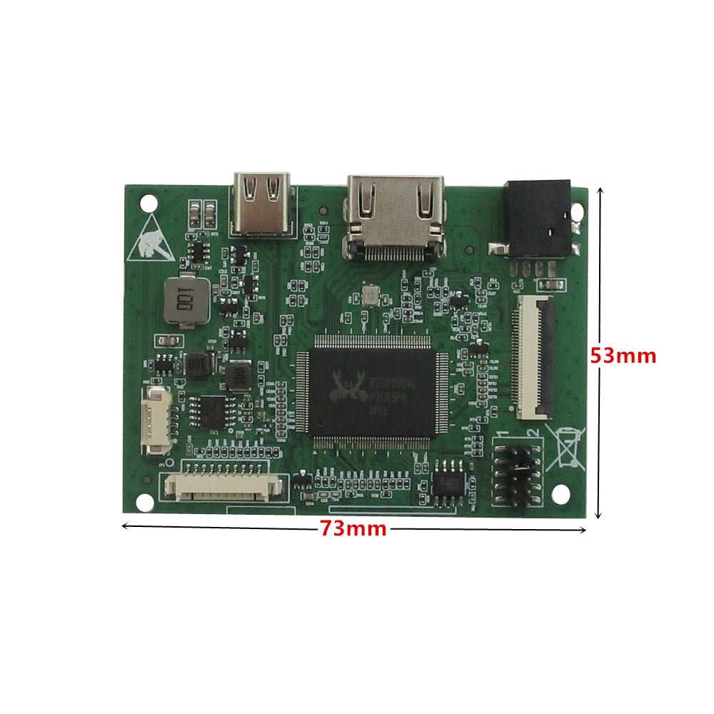 11.6 - Inch Portable Kit Touchscreen Monitor HD HDMI/USB - C Display With Multi - Touch Support For PC, Raspberry Pi,Dev Boards 1366x768 11.6 - Inch Portable Kit Touchscreen Monitor HD HDMI/USB - C Display With Multi - Touch Support For PC, Raspberry Pi,Dev Boards - shop_name